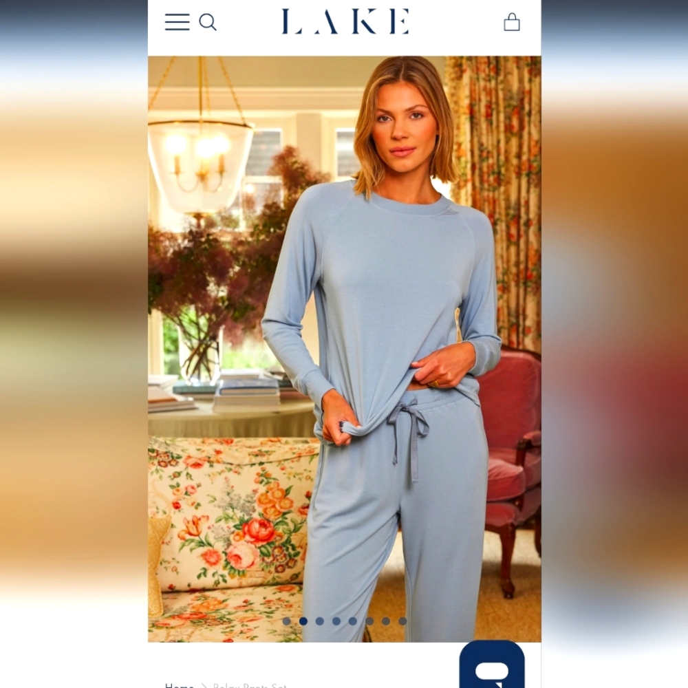 Lake Small Blue Matching Set Never Worn